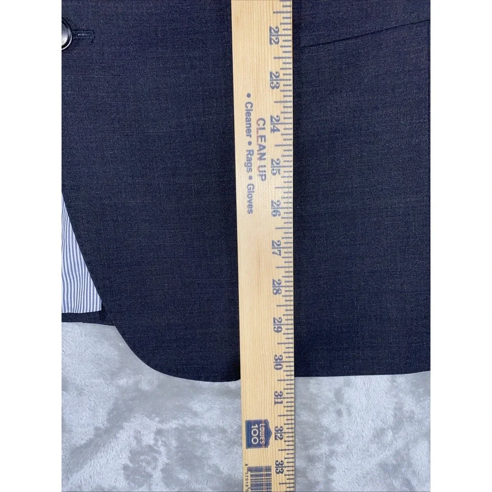 Brooks Brothers Explorer Regent Mens Black  Blazer  40R Stretch Wool Sport Coat